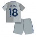 Everton Ashley Young #18 Replika Babykläder Tredje matchkläder barn 2023-24 Korta ärmar (+ Korta byxor)